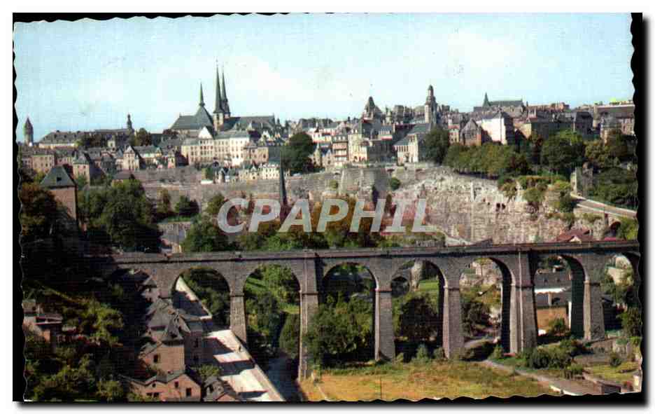 CPA Luxembourg Vue generale