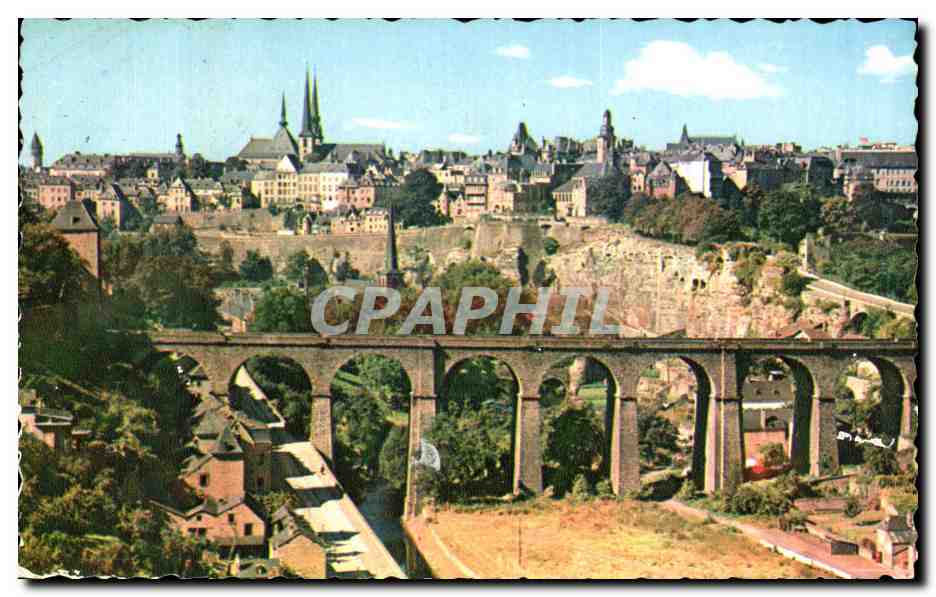 CPA Luxembourg Vue generale