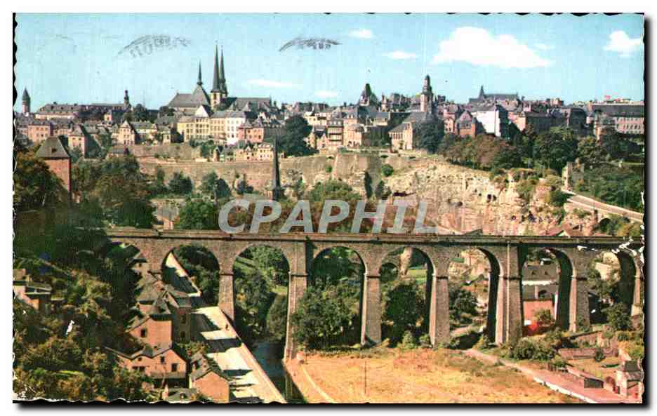 CPA Luxembourg Vue generale
