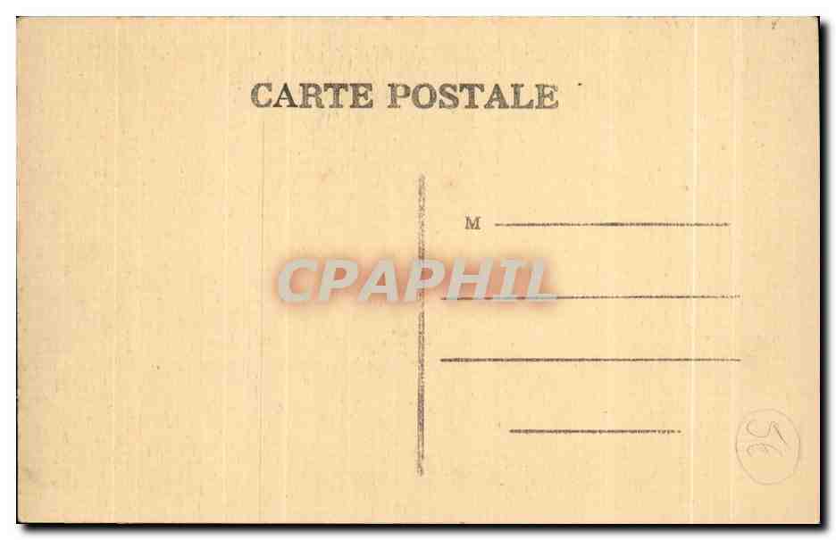 CPA Maroc Fez Rempart du Meehouar Bab Dekakene — Rückseite