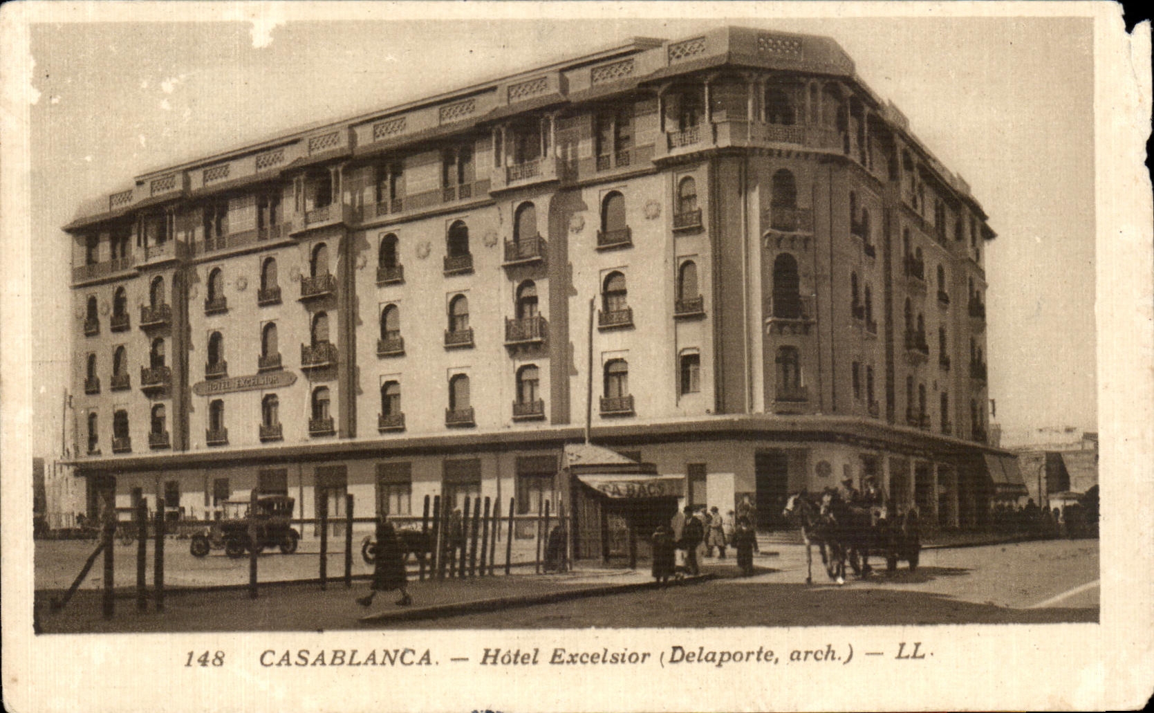 CPA Casablanca Hotel Excelsior Maroc 