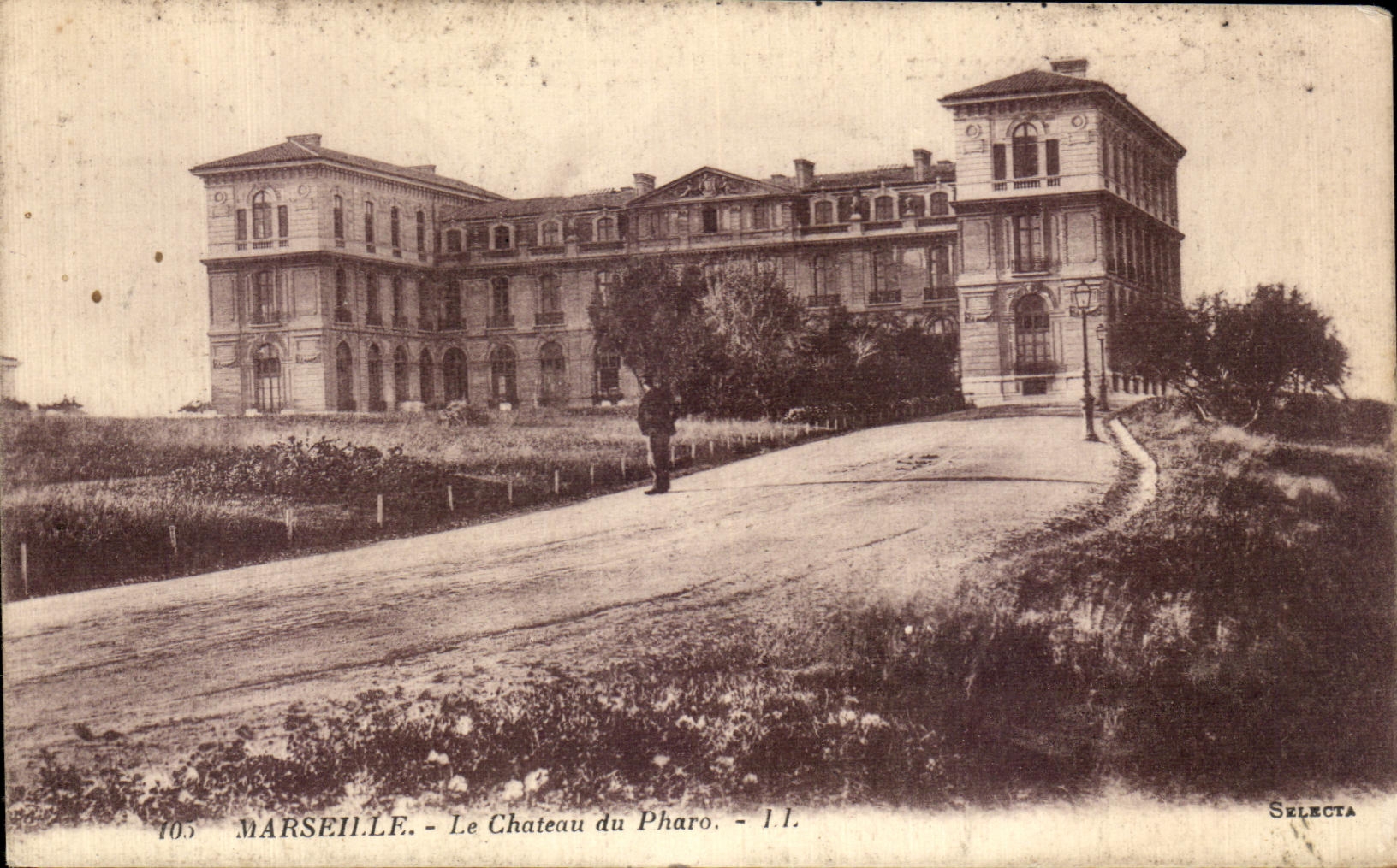 CPA Marseille Le chateau du Pharo