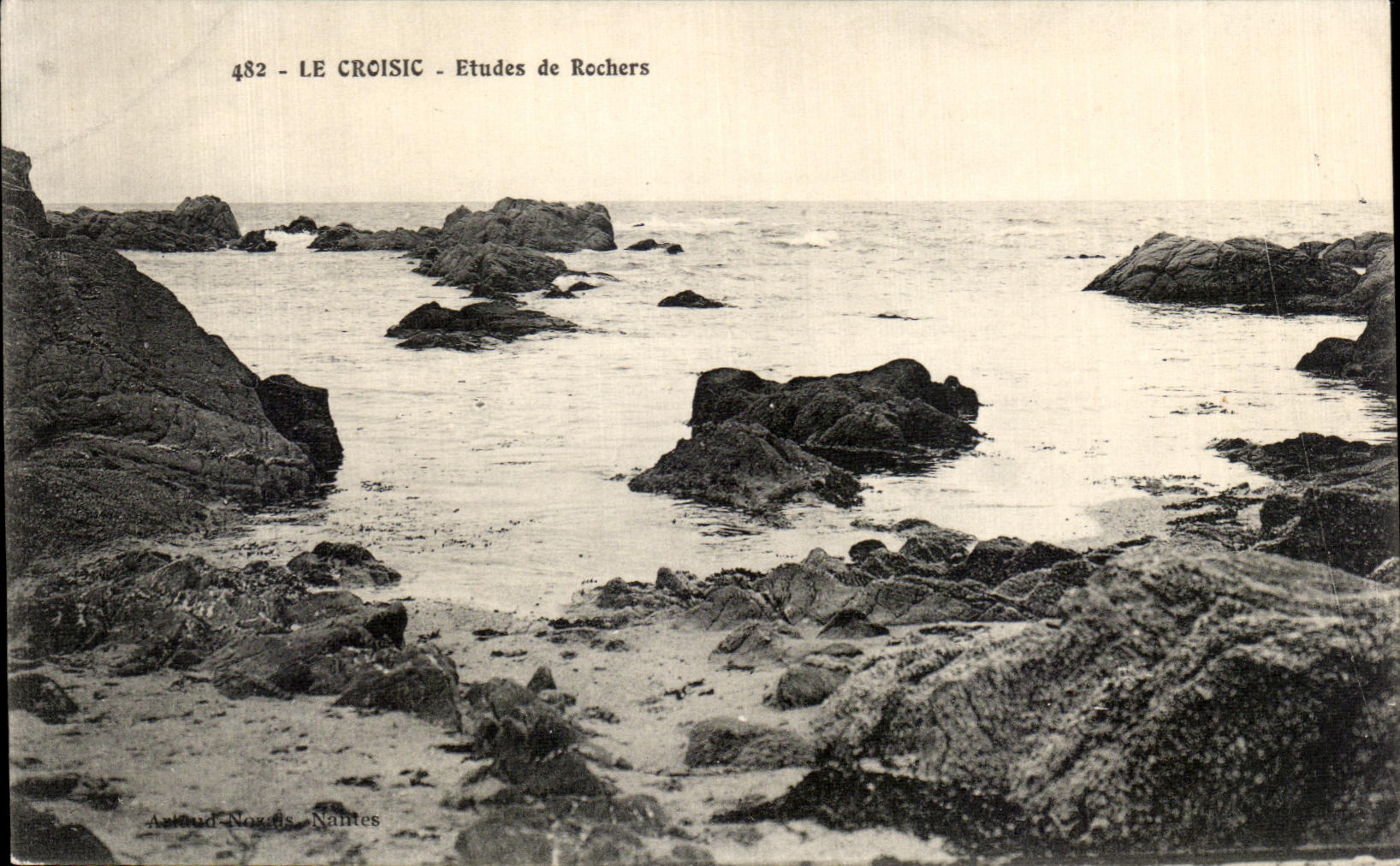 CPA Le Croisic Etudes de Rochers