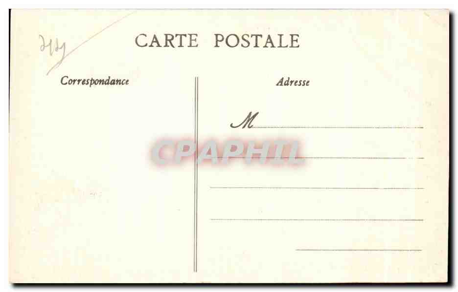 CPA Le Croisic Etudes de Rochers — Rückseite