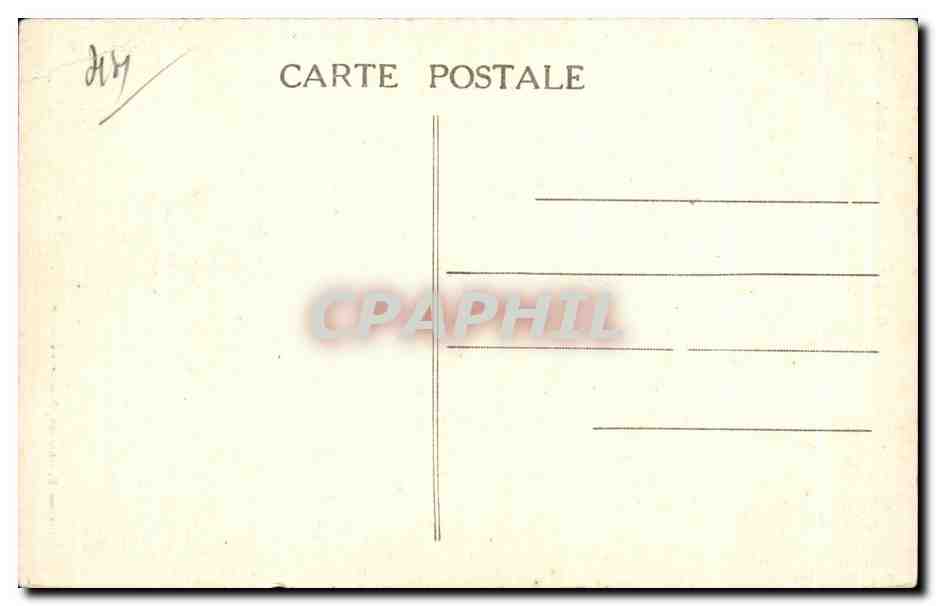 CPA Nantes Basilique St Donatien — Verso