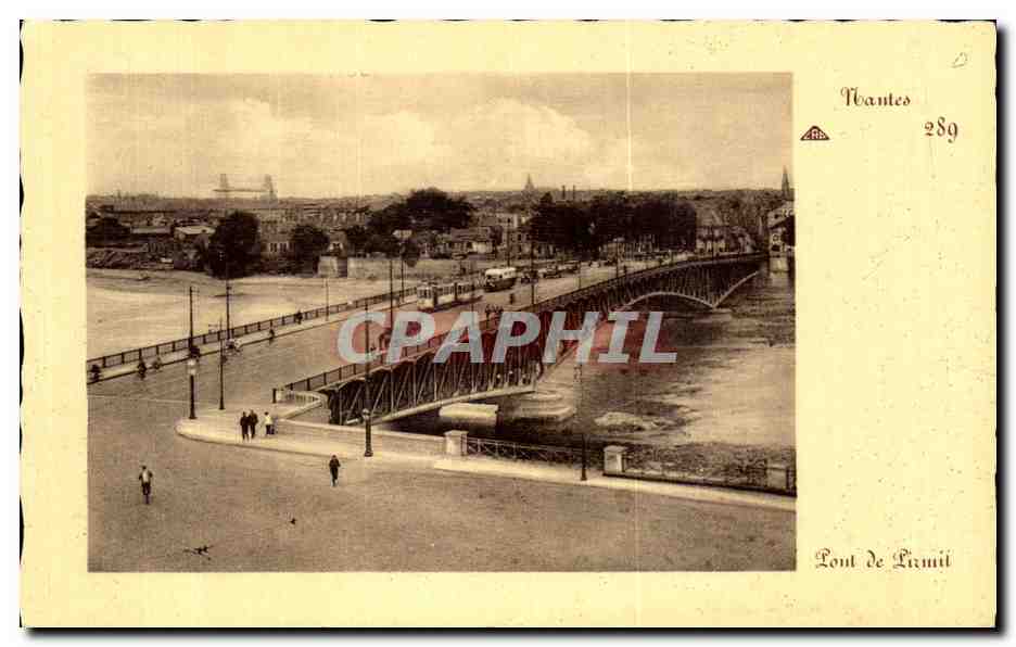 CPA Nantes Pont de piruit