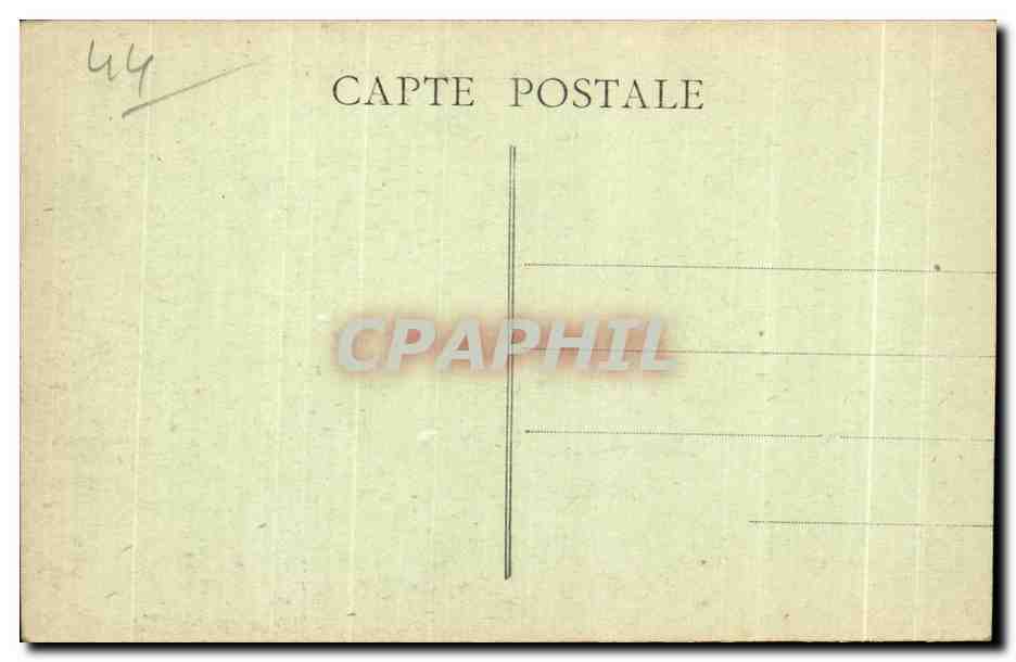 CPA Nantes Panorama vers le Jardin des Plantes — Rückseite