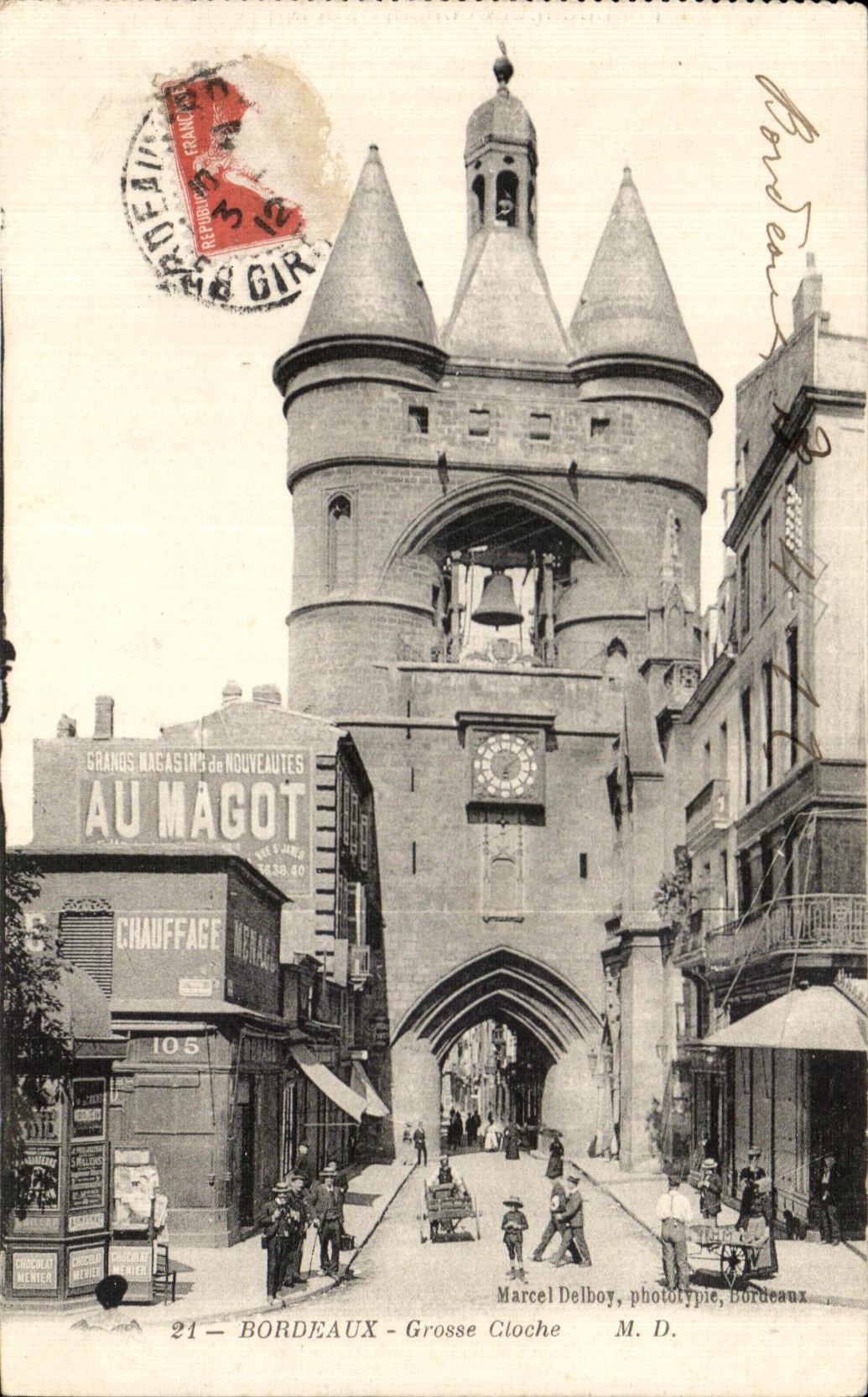 CPA Bordeaux Grosse Cloche