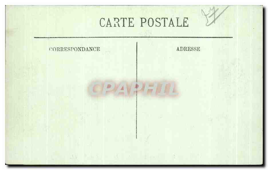 Fontainebleau — La Forêt — Apremont — Le Champignon — LL. — N° 348 — Verso