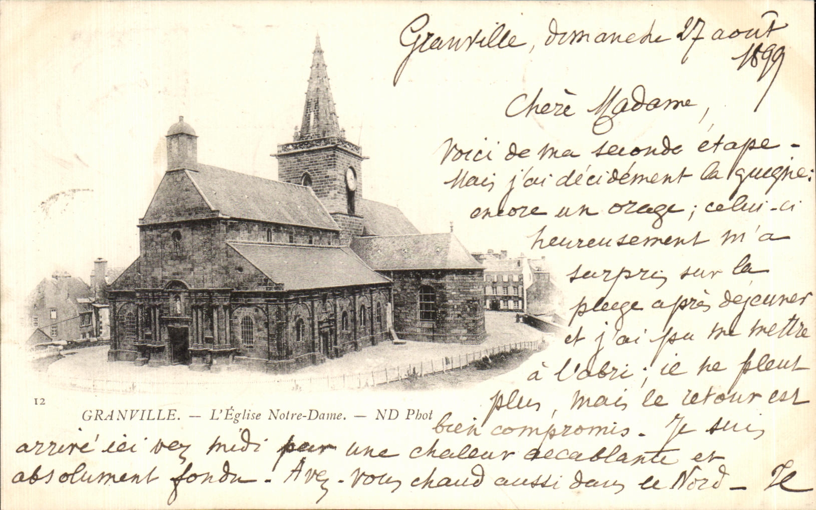 Granville — L'Église Notre-Dame — ND Phot n°12