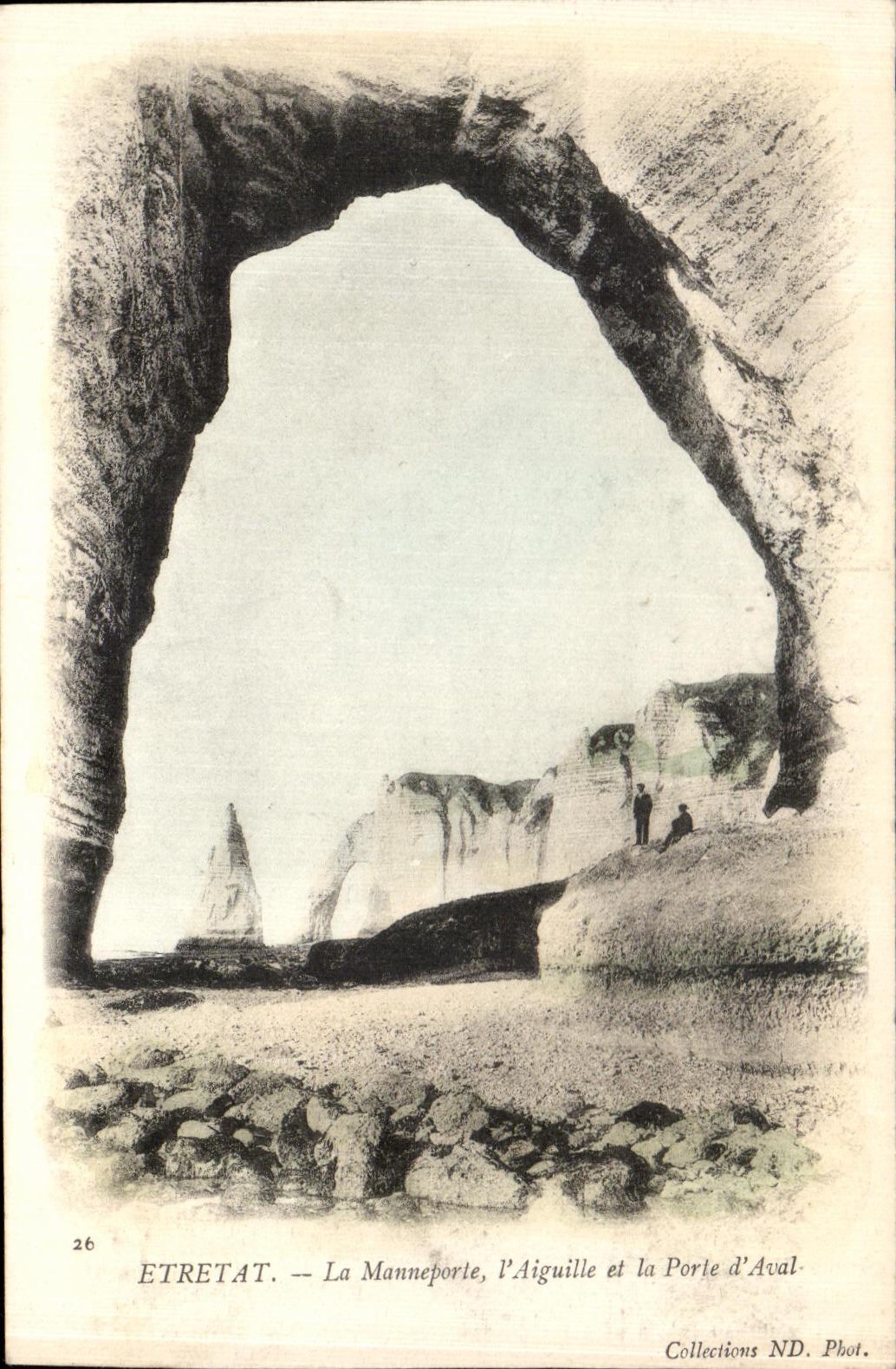 CPA Etretat La Manneporte I Aiguille et la Porte d Aval