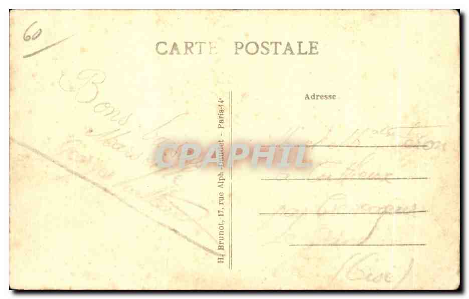 Marseille-en-Beauvaisis (Oise) — Le Château — Éditeur S. Camp, n° 669-6-36 — Reverso