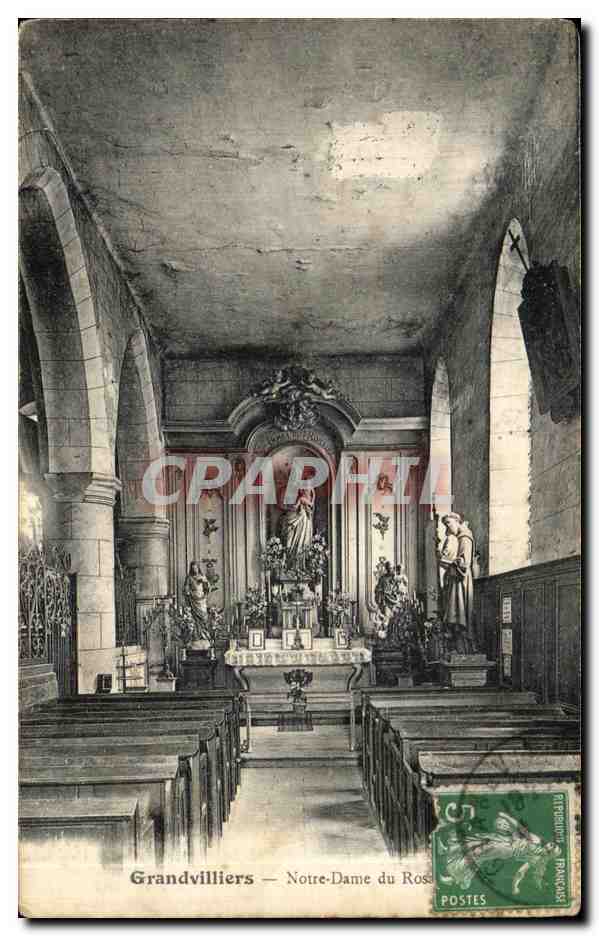 Grandvilliers — Notre-Dame du Rosaire — éditeur inconnu, n° de série non visible