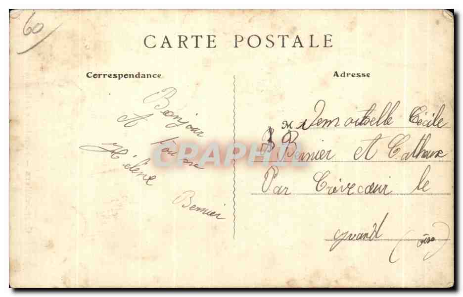 Grandvilliers — Notre-Dame du Rosaire — éditeur inconnu, n° de série non visible — Rückseite
