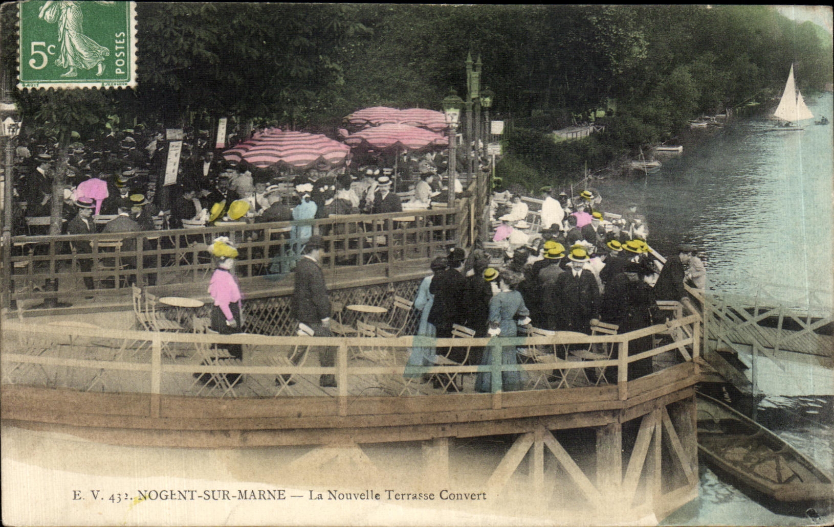 Nogent-sur-Marne — La Nouvelle Terrasse Convert — E. V. 432