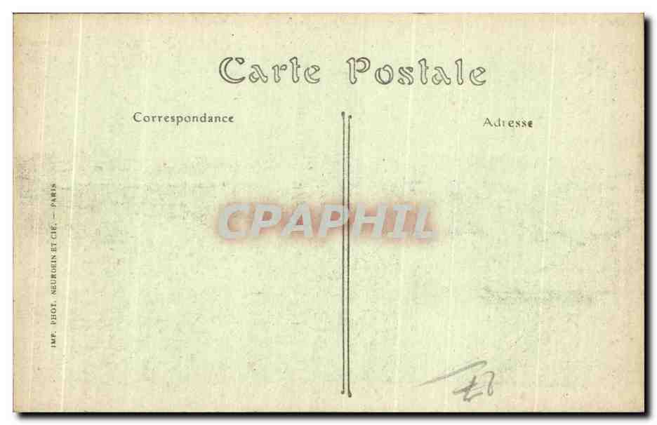 CPA Vernon Abside de L Eglise Notre Dame — Rückseite