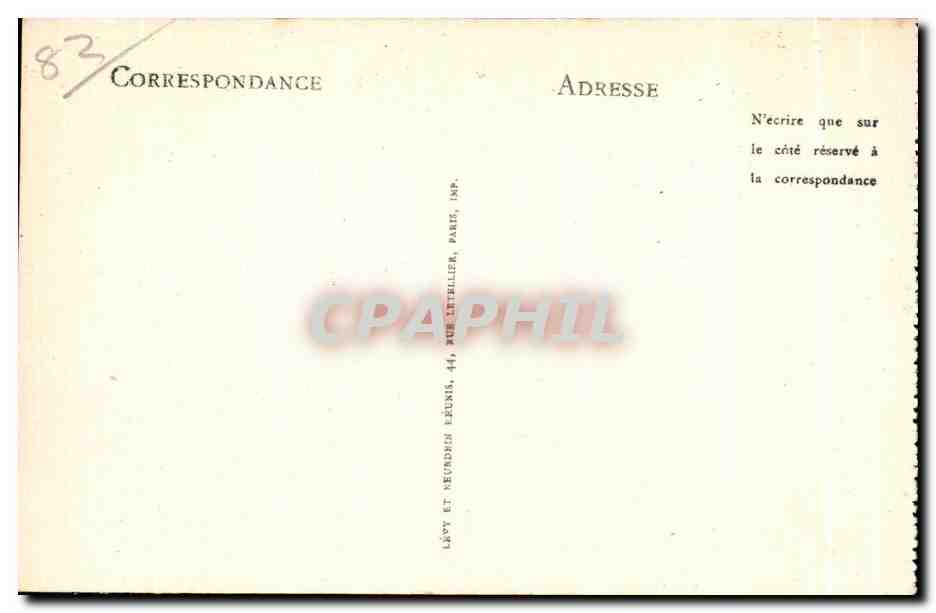 CPA Tamaris sur Mer Le Boulevard des Sablettes Scblettes Boulevard — Rückseite