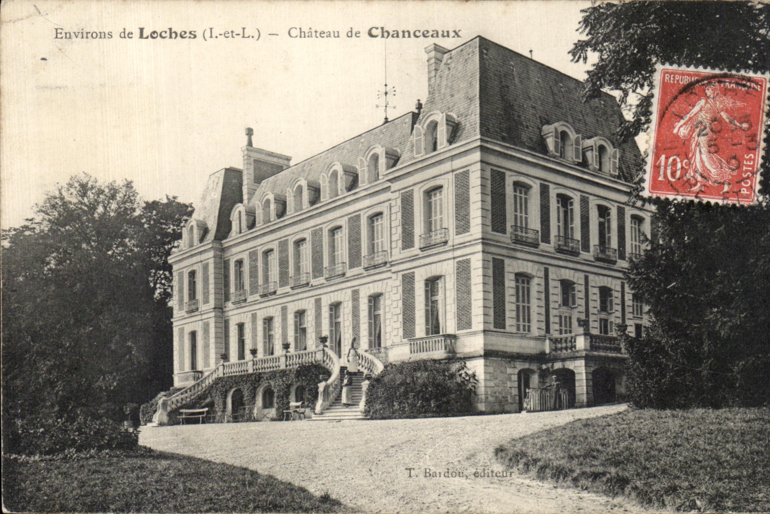 CPA Loches de Environs Chateau de Chanceaux
