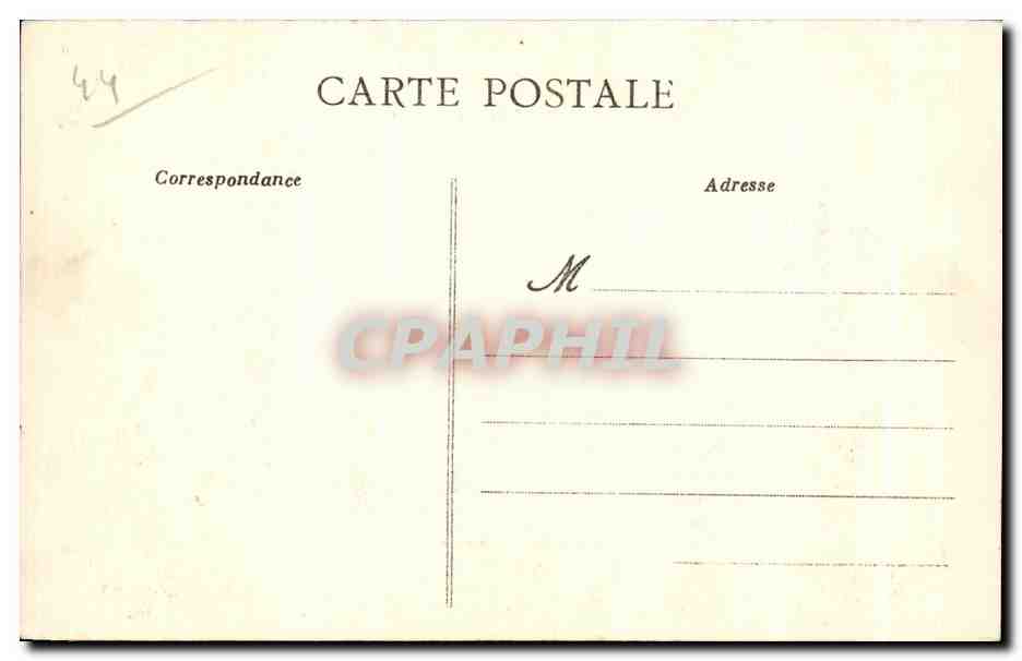 CPA Nantes Musee Des Beaux Arts Portraits de la famille Can der Aa  — Verso