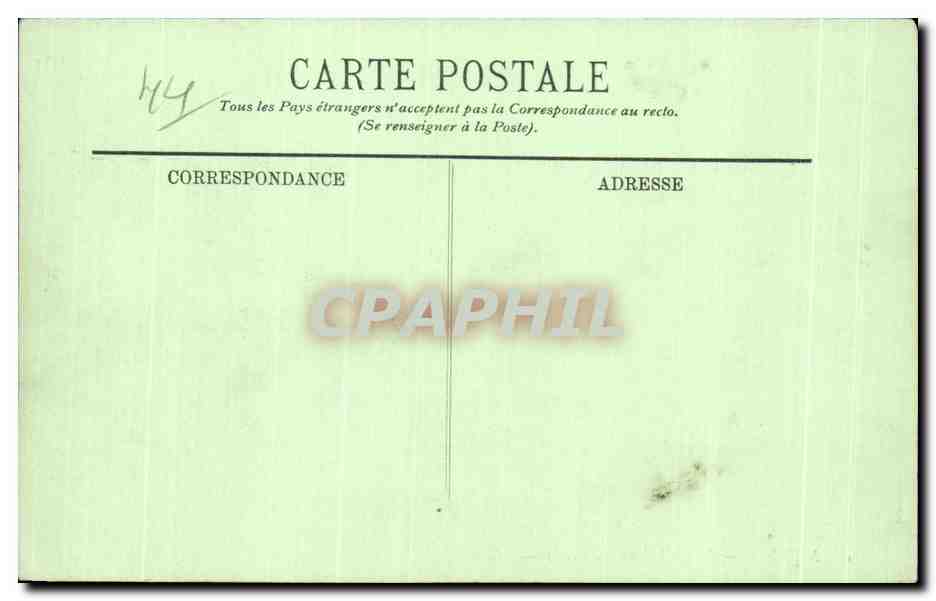 CPA Nantes La Cathedrale (Cote Sud) — Rückseite