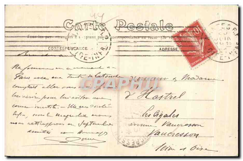 CPA Nantes Cathedrale Tombeau de Francois II duc de Bretagne (Cote Sud) Lion — Verso