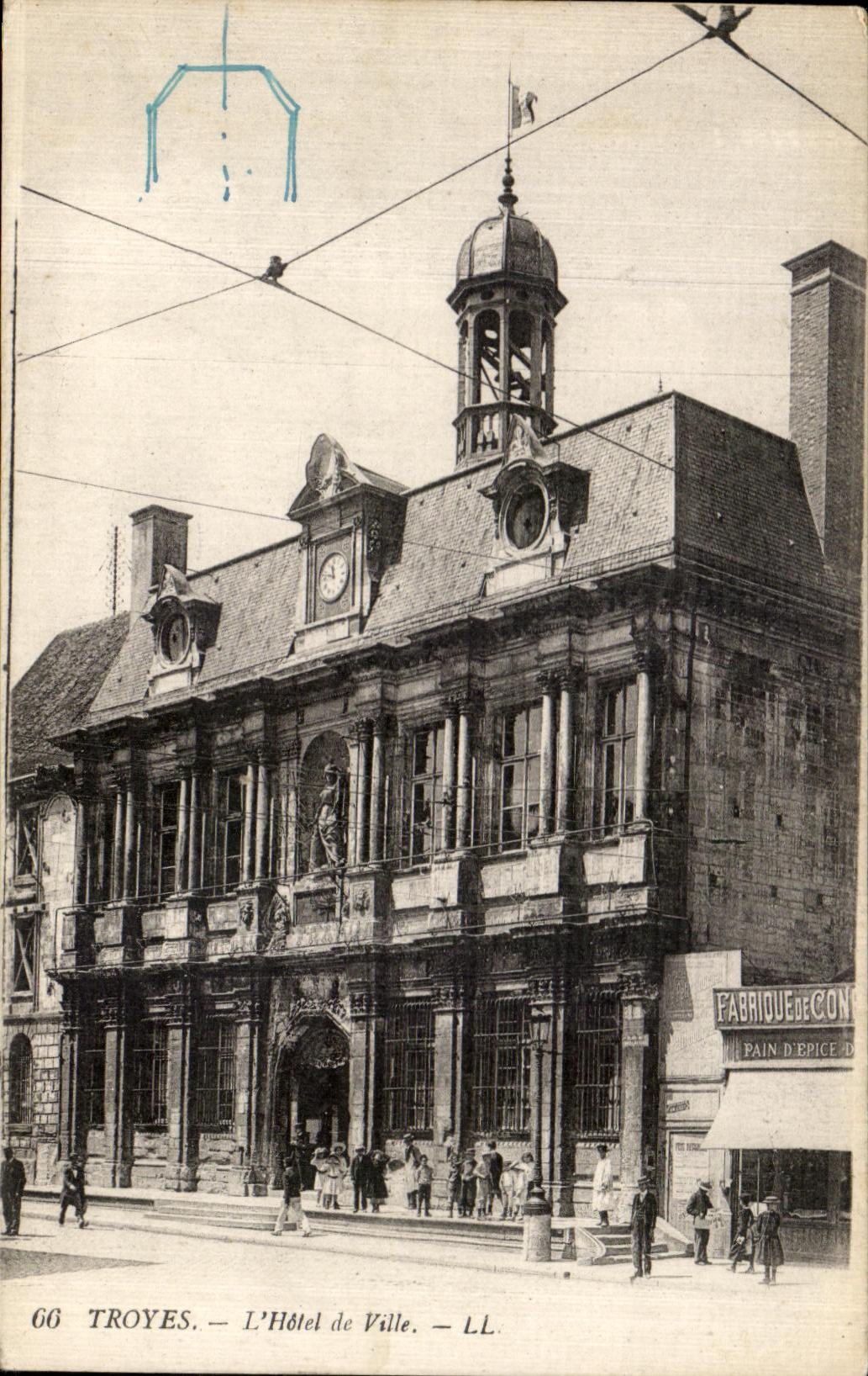 CPA Troyes L Hotel de Ville 