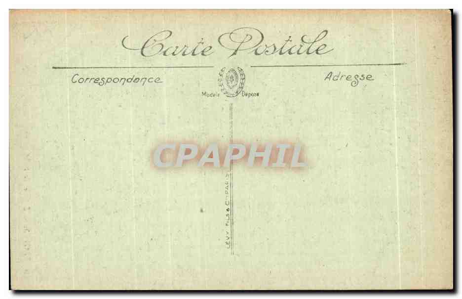 CPA Troyes L Hotel de Ville  — Rückseite