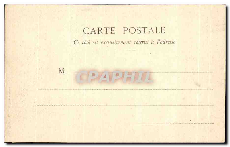 CPA Chateau de Verdelles Pres Sable (Sarthe) Porte d Entree — Rückseite