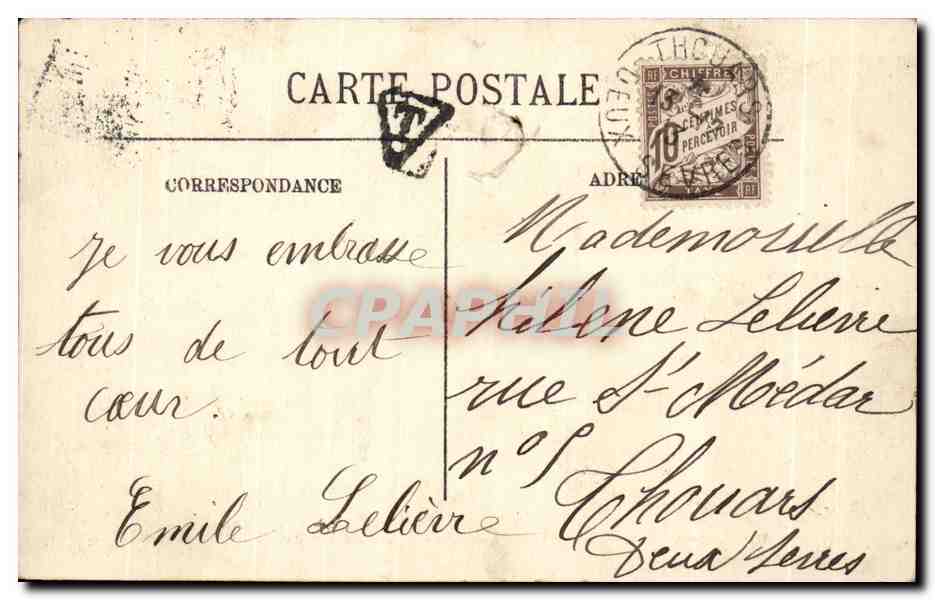 Tours (L.-et-L.) — La Basilique Saint-Martin (Laloux, Architecte) — Verso
