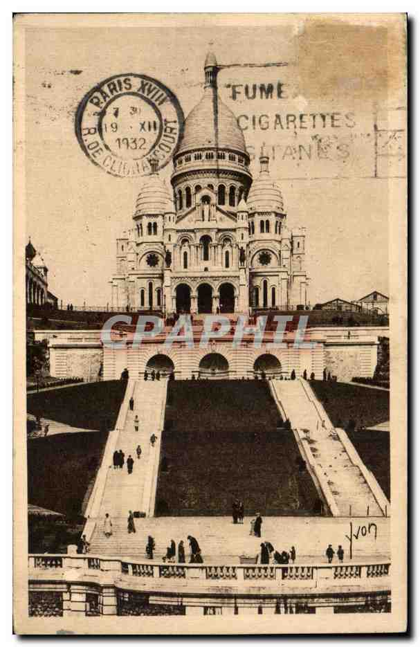 CPA Le Sacre Coeur de Montmartre Paris 