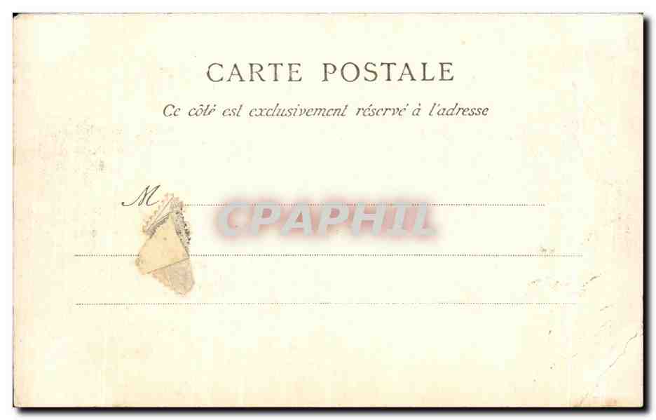 CPA Versailles Parc du Petit Trianon Le Temple de I Amour — Rückseite