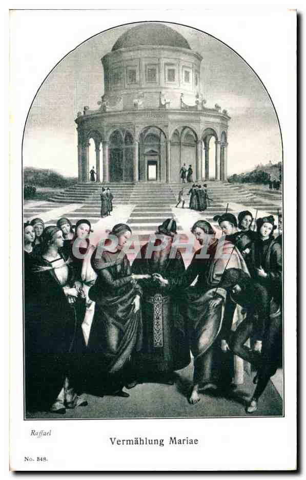 CPA Vermahlung Mariae