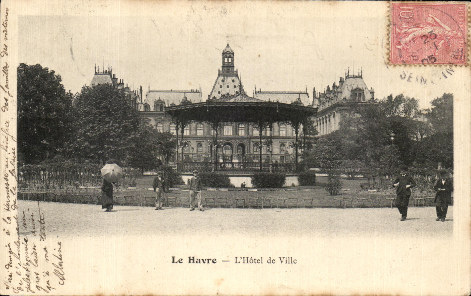 CPA Le Havre L Hotel de Ville