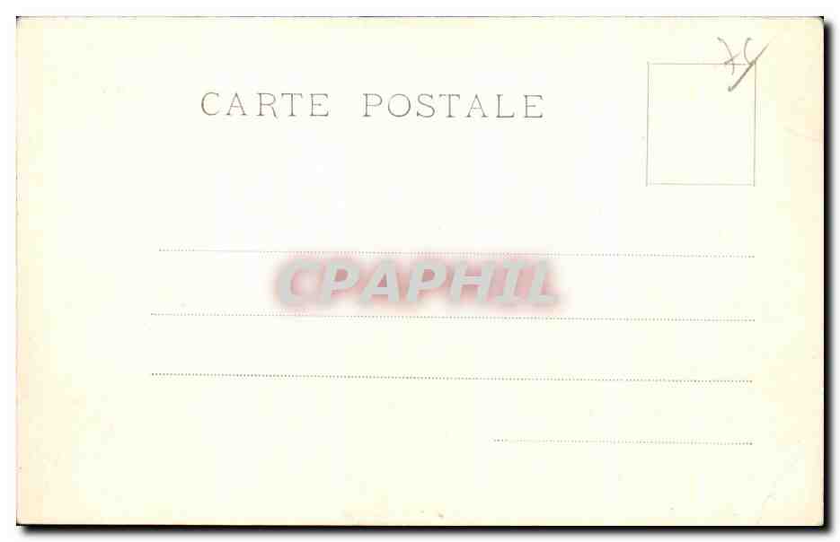 CPA Le Havre La Bourse et La Nouvelle Passerelle — Rückseite