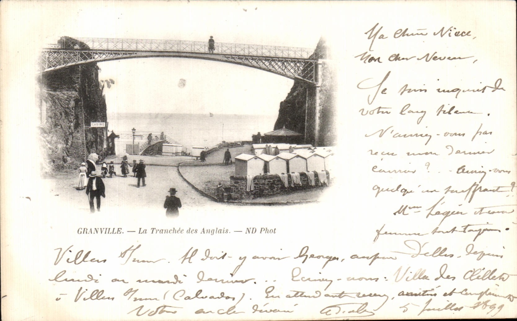 Granville — Die Englische Schlucht — ND Phot