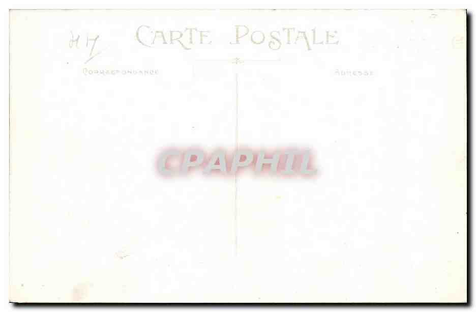 CPA Nantes Place et Colonne Louis Hotel du Corps d Armee — Verso
