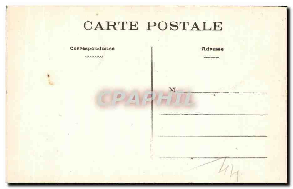 CPA Nantes Beffroi de I Eglise  — Rückseite