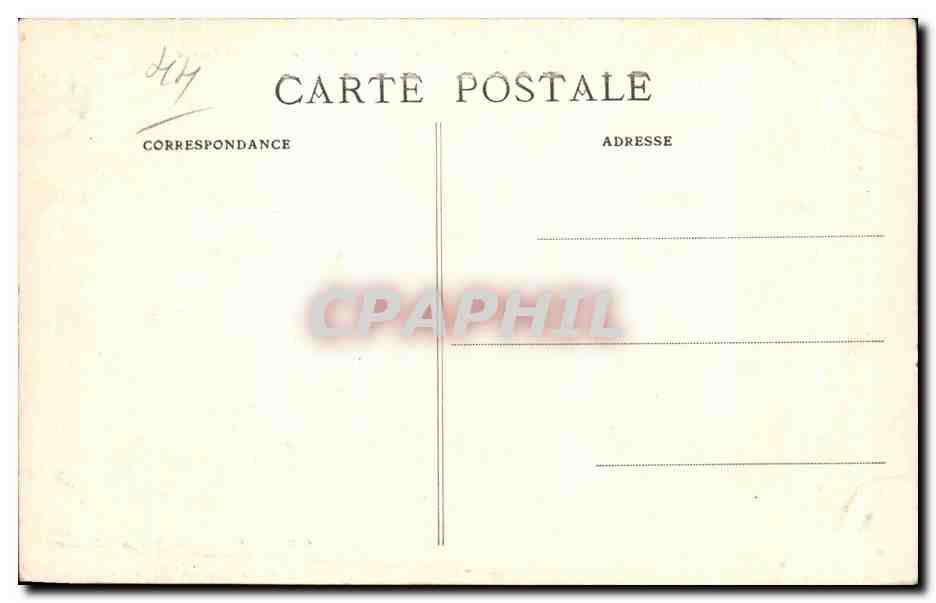 CPA Nantes Entree du Cours Saint Pierre — Rückseite