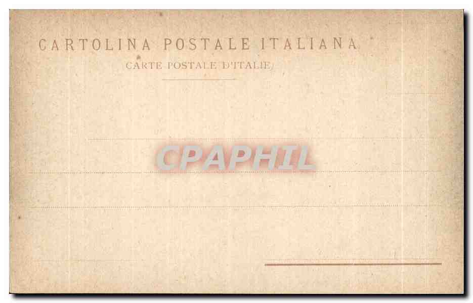 CPA Pompei Casa d Arianna — Rückseite