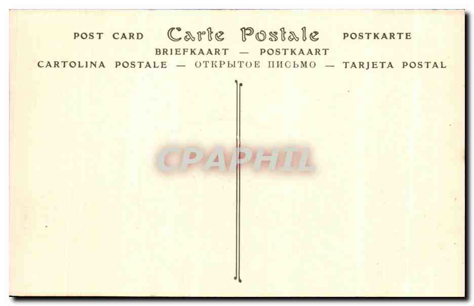 CPA Tunisie Tunis Mida Belvedere — Verso