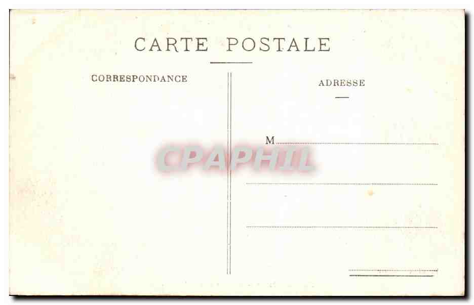 CPA Tunisie Kairouan Bassin des Aglabites — Rückseite