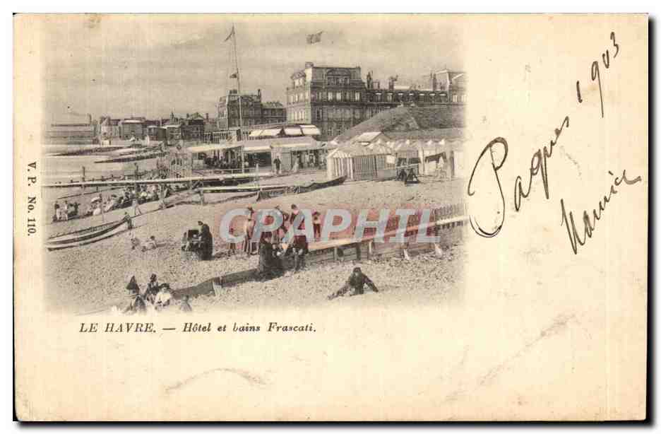 CPA Le Havre Hotel et bains Frascati