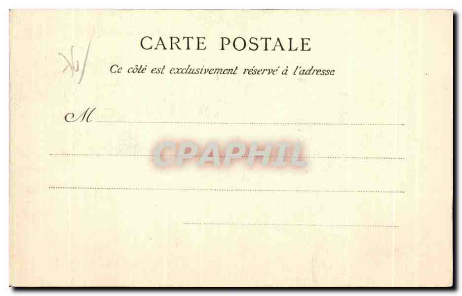 CPA La Normandie Le Havre L Entree du Port — Rückseite