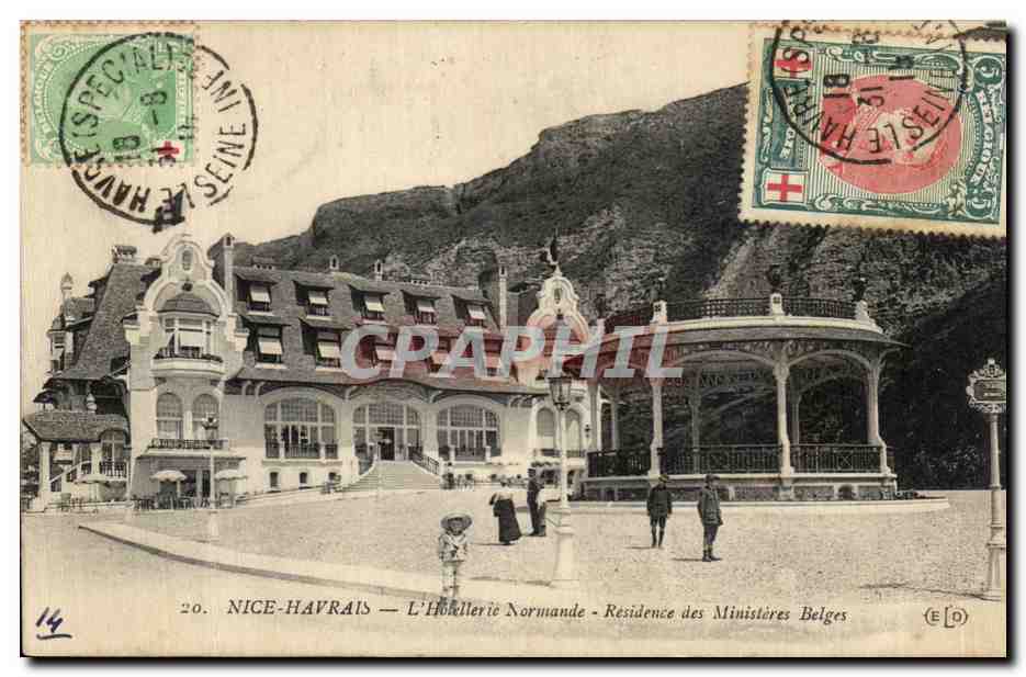 CPA Nice Havrais L Hotellerie Normande Residence des