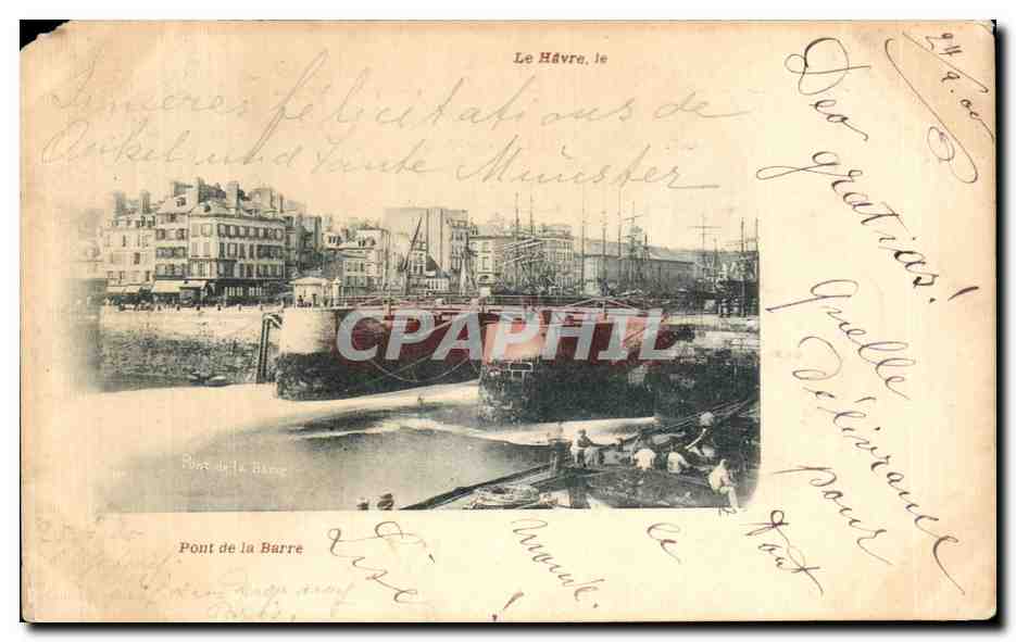 CPA Le Havre Pont de la Barre