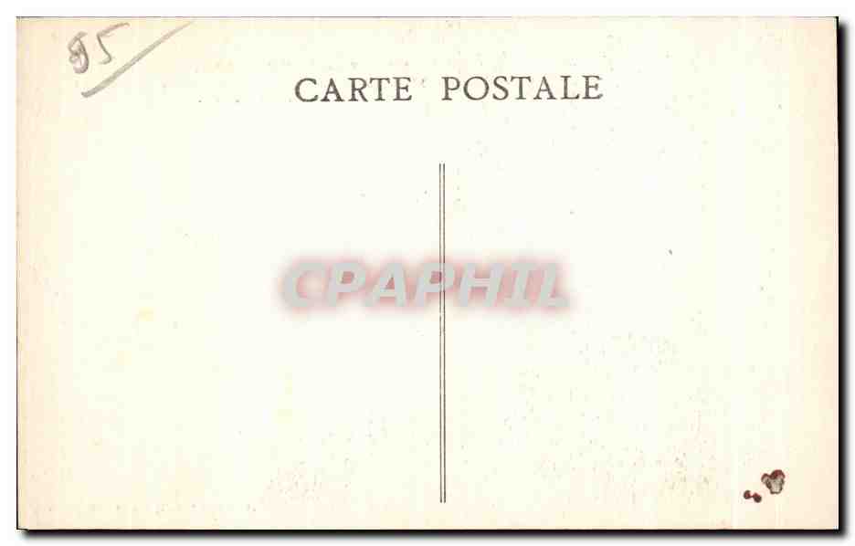 CPA Magny en Vexin Eglise Notre Dame Monument historique construit en — Rückseite