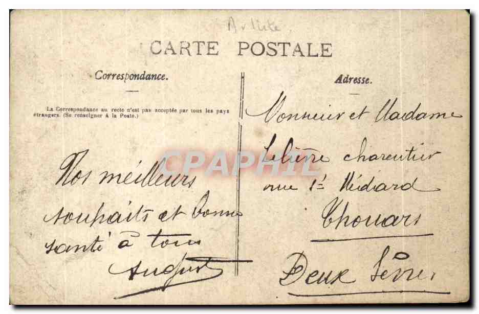 CPA Ludy Fleury Fantaisie Femme — Verso