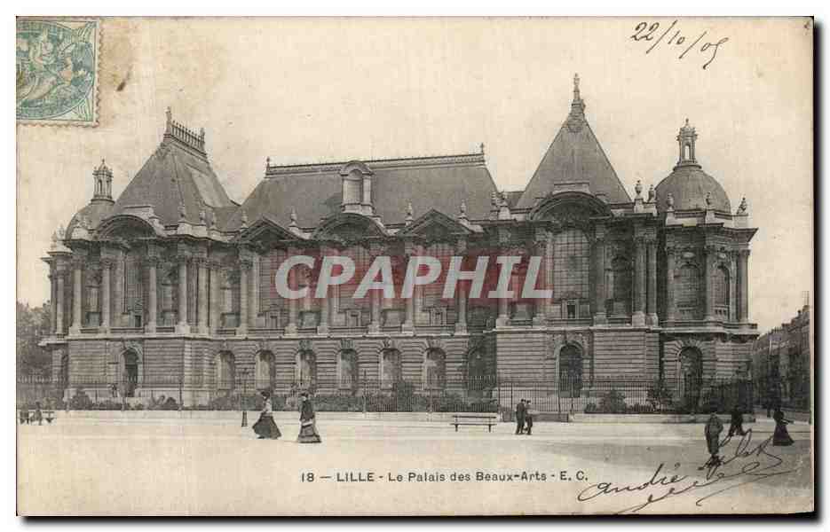 CPA Lille Le Palais des Beaux Arts