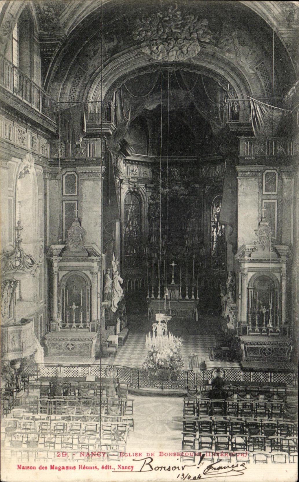 CPA Nancy Eglise De Bonsecour 
