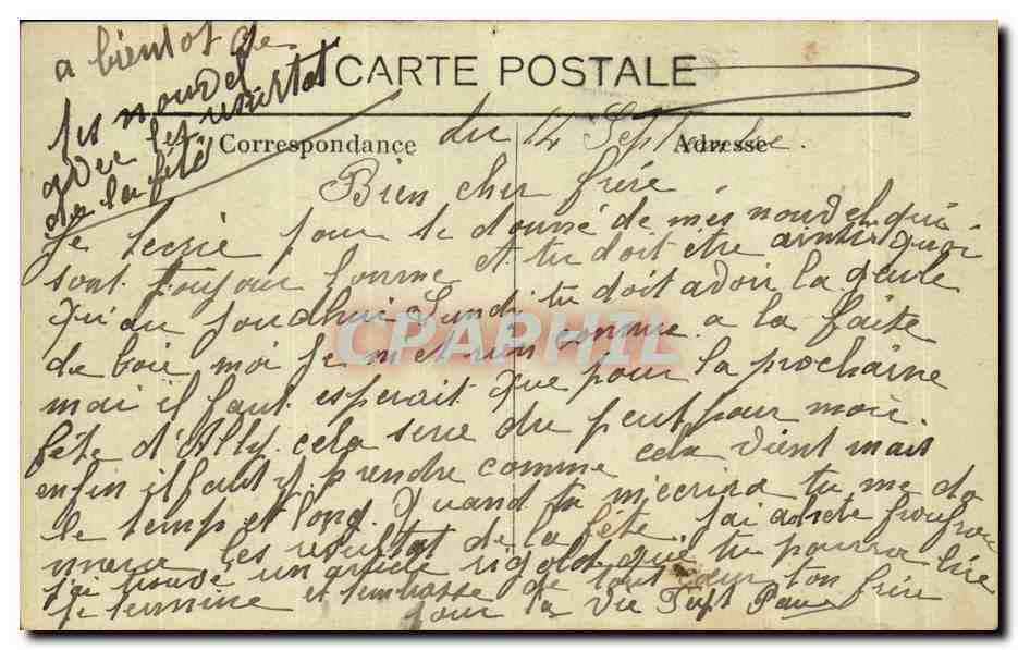 CPA Scenes De Caserne Dans la chambree Militaria — Rückseite